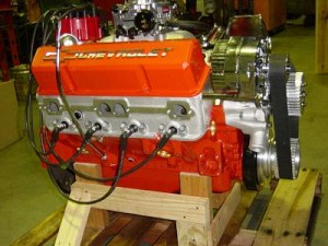 CHEVY 350 VORTEC COMPLETE WITH ALLOY EDELBROCK HEADS
