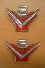 XR ford falcon fender badges